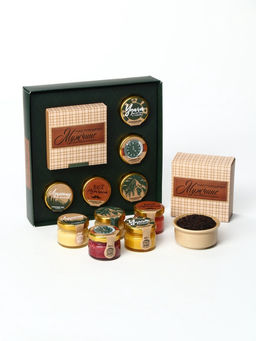 Подарочный набор Настоящему мужчине: крем-мёд, чай