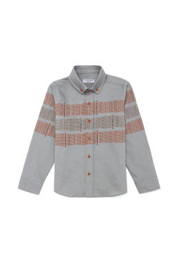 U. S. Polo Assn Рубашка Brick с длинным рукавом для мальчика - U.s. polo assn фото 5