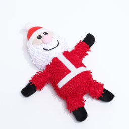 Игрушка мягкая для собак Дед мороз с пищалкой, 26 х 15 см - Пижон фото 10