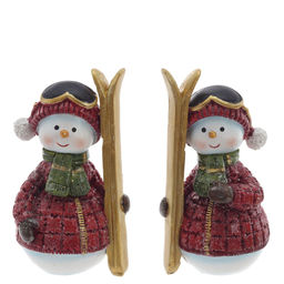 Фигурка декоративная "Снеговик", L5 W5 H11 см, 2в.