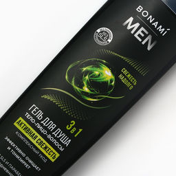 Гель для душа for men 3 в 1 400 мл, BONAMI  фото 4