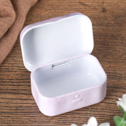 Цена за 3 шт. Шкатулка для украшений «Лаванда», металл, 2.5×5.5×4 см, МИКС