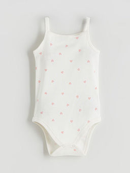 Bask?l? K?z Bebek ??t??tl? Body 2li