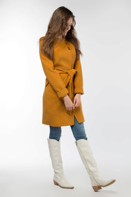 01-08665 Пальто женское демисезонное - El podio фото 4