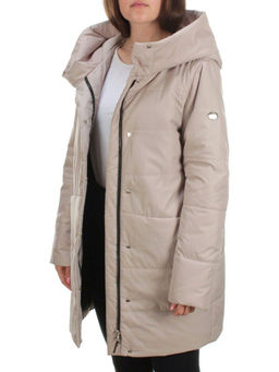 22225 BEIGE Куртка демисезонная женская (100 гр. синтепон) - Фабричный китай фото 9