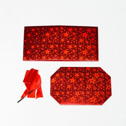 Цена за 12 шт. Коробка Самосборная красная 10х10х10 см - Simaland фото 5