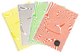 Светоч Тетрадь Энергия A4 80 л. на гребне 60 г/кв.м , белизна 100 % 4 шт. клетка SVT_800221_01 желтый  фото 4