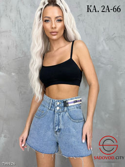 Шорты женские джинсовые - Bruno фото 21