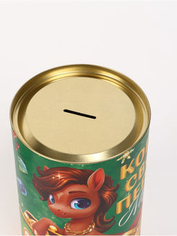 Копилка XXL новогодняя «Монеты», 20×12.2 см