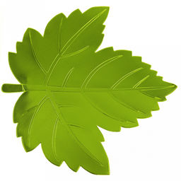 Салфетка декоративная Клен 38х38см ПВХ, зеленый (Китай)