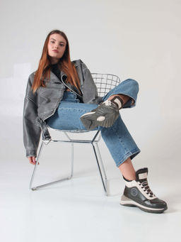 Ботинки 350.uno2gr. хаки бежевый/Байка