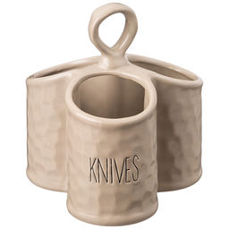 ПОДСТАВКА ДЛЯ СТОЛОВЫХ ПРИБОРОВ КОЛЛЕКЦИЯ CRUMPLED 16,5Х16,5Х19 СМ