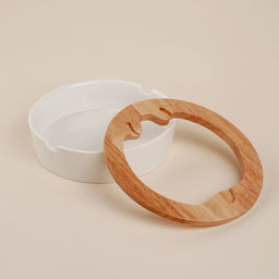 Орешница с орехоколом SL Home «Тренто», 2 предмета: орешница, орехокол, фарфор