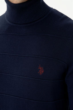 U. S. Polo Assn Мужской темно-синий свитер - U.s. polo assn фото 7