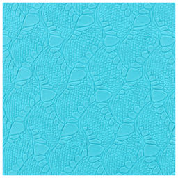 Коврик для фитнеса и йоги ONLYTOP, нескользящий, 183×61×0.6 см, цвет серый/голубой