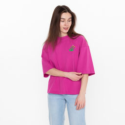 Футболка женская, цвет фуксия, размер 44
