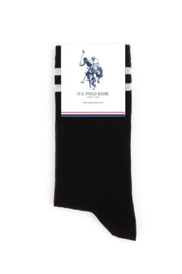 Женские черные серые носки из двух предметов Неожиданная скидка в корзине - U.s. polo assn фото 4