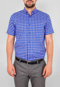 Сорочка мужская короткий рукав GREG 265/101/699/Z/b/1  фото 8