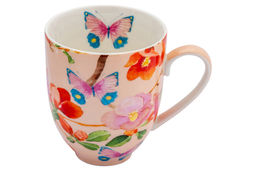 Кружка с подставкой Камелии на розовом, 0,4 л - Maxwell & Williams фото 7