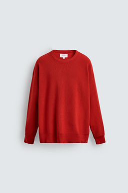 TEXTURED COTTON SWEATER - Zara фото 8