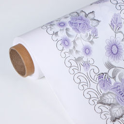 Клеёнка на стол Доляна, на нетканой основе, ширина 137 см, толщина 0.19 мм, рулон 20 м