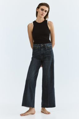 Wide High Waist Ankle Jeans - H&m фото 13