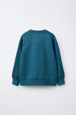 SPORTY LOGO SWEATSHIRT - Zara фото 2