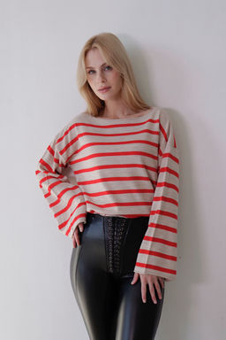 10695 Джемпер в полоску - Martichelli фото 16