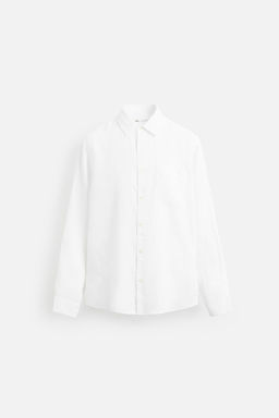 100% LINEN SHIRT - Zara фото 8