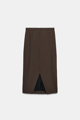 PLEATED WOOL SKIRT ZW COLLECTION - Zara фото 8