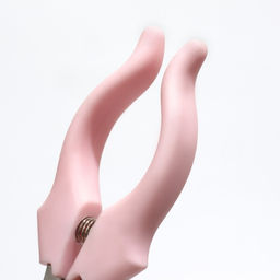 Когтерез боковой малый эконом, 12 х 4,5 х 1,4 см, розовый - Пижон фото 3