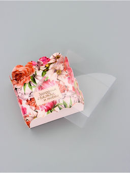 Цена за 5 шт. Коробка для печенья, Комплимент, 7?7?3 см