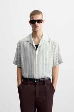 CREASED JACQUARD SHIRT - Zara фото 2