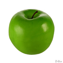 Муляж Яблоко зеленое 8 см / 0033-10 /уп 80/240/
