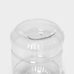 Цена за 2 шт. Банка для хранения сыпучих продуктов Альтернатива, 2 л, пластик, МИКС