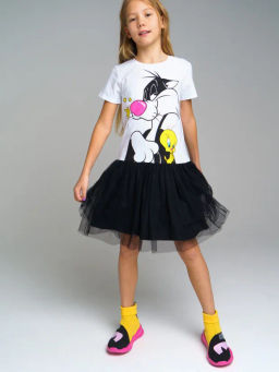 PlayToday / Платье трикотажное для девочек