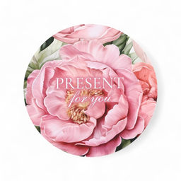 Набор шляпных коробок для цветов 5 в 1, упаковка подарочная, Бутон, 16?14 см - 22?19.5 см