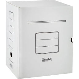 Короб архивный белый ATTACHE 200мм гофрокартон, 5шт.уп