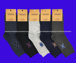 Цена за 12 пар. Носки мужские плотный хлопок с лайкрой
