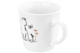 Кружка 340 мл 12,5*9*9,2 см Кот и Бабочка NEW BONE CHINA - Elan gallery фото 5