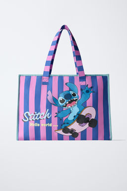 LILO & STITCH DISNEY STRIPED SHOPPER