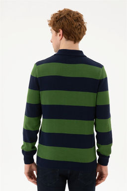 Мужской зеленый свитер - U.s. polo assn фото 5