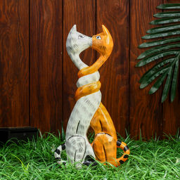 Сувенир Целующиеся коты, 30?6?16 см, дерево