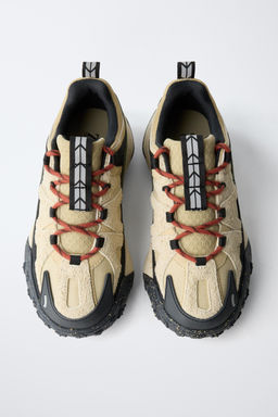 ZAPATILLA DEPORTIVA T?CNICA MULTIPIEZAS / Marr?n Arena - Zara фото 5