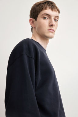 Sudadera de algodon efecto lavado Loose Fit - H&m фото 2
