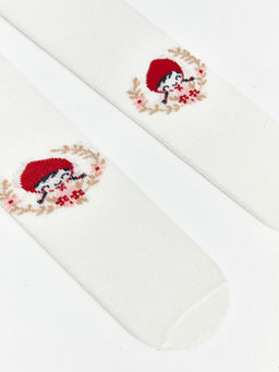 Bask?l? K?z Bebek K?lotlu ?orap 2li - Waikiki фото 2