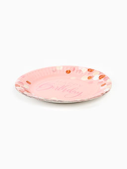 Цена за 2 шт. Тарелка одноразовая бумажная «HB», 17 см, 6 шт