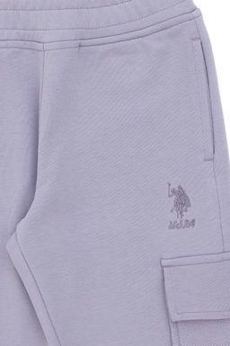Сиреневые спортивные штаны для девочек - U.s. polo assn фото 5