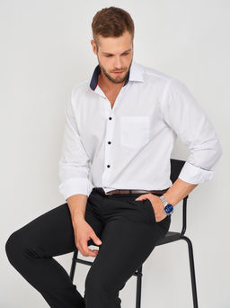 Сорочка мужская длинный рукав CASINO c100/157/ice/15p  фото 6