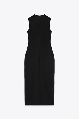 MIDI CREPE BELT DRESS - Zara фото 21